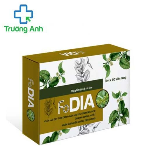 Fodia - Hỗ trợ ngăn ngừa biến chứng tiểu đường