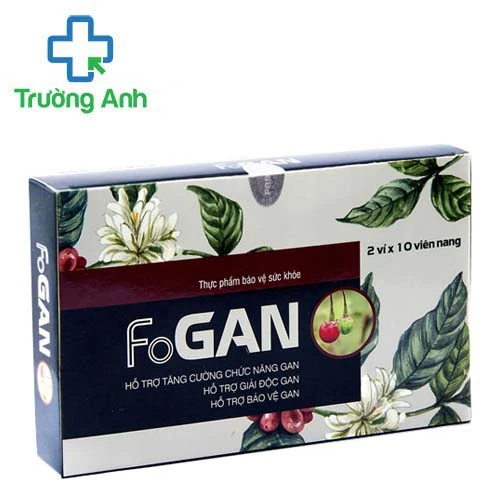 FoGan - Hỗ trợ tăng cường chức năng gan, giải độc gan