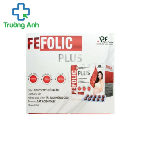 Foli – C Plus - Bổ sung sắt, acid folic cho cơ thể