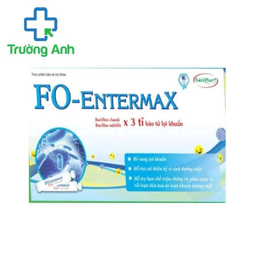 FO – Entermax - Giúp bổ sung lợi khuẩn, tăng cường tiêu hóa