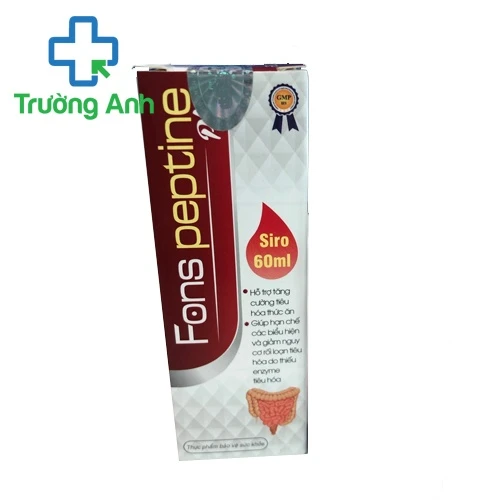 Fons peptine plus - Tăng cường tiêu hóa, tăng cường sức đề kháng