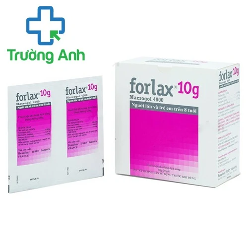 Forlax 10g - Thuốc điều trị táo bón hiệu quả của France