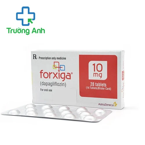 Forxiga 10mg AstraZeneca - Thuốc điều trị đái tháo đường hiệu quả