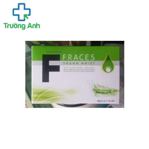 Fraces Thanh Nhiệt - Hỗ trợ giảm tình trạng nóng trong người