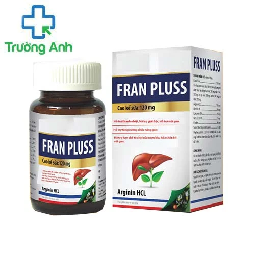 Fran Pluss - Hỗ trợ thanh nhiệt, giải độc, hỗ trợ mát gan