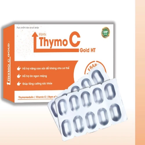 Fran Thymo C Gold HT - Bổ sung Thymomodulin, Kẽm và Vitamin