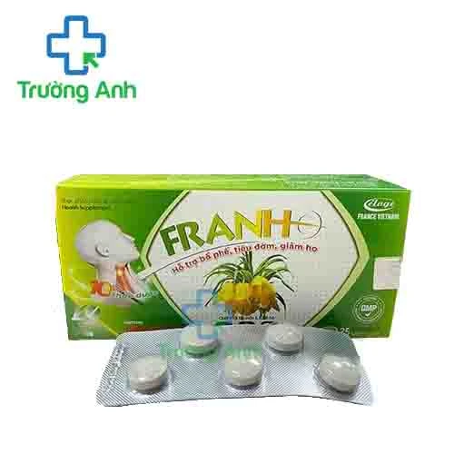 Franho Éloge France - Viên ngậm giảm ho, long đờm hiệu quả