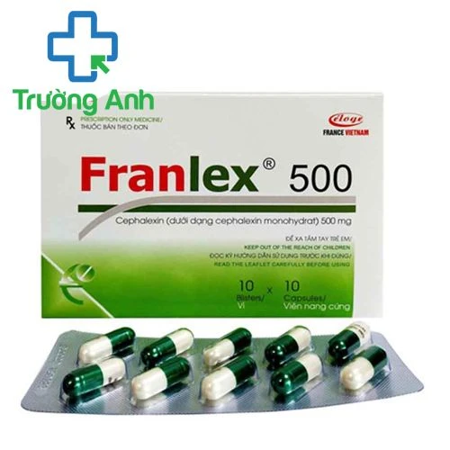 Franlex 500mg - Thuốc điều trị nhiễm khuẩn hiệu quả