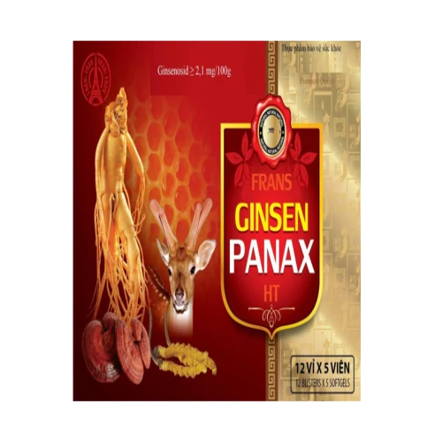 Frans Ginsen Panax HT - Giúp bồi bổ khí huyết, tăng sức đề kháng