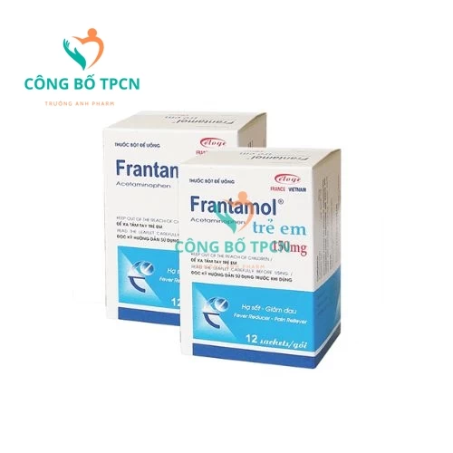 Frantamol trẻ em 150mg - Thuốc giảm đau, hạ sốt hiệu quả