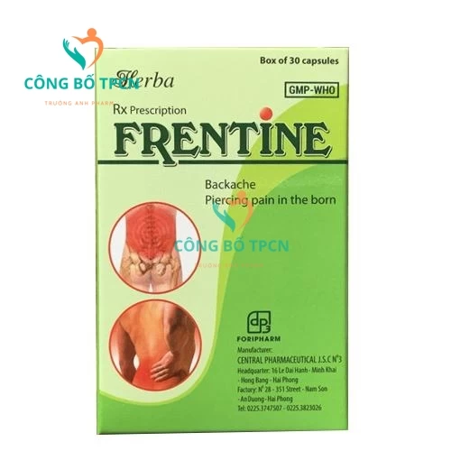 Frentine Foripharm- Thuốc điều trị phong tê thấp