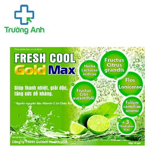 Fresh Cool Gold Max - Giúp giảm tình trạng mẩn ngứa, mề đay