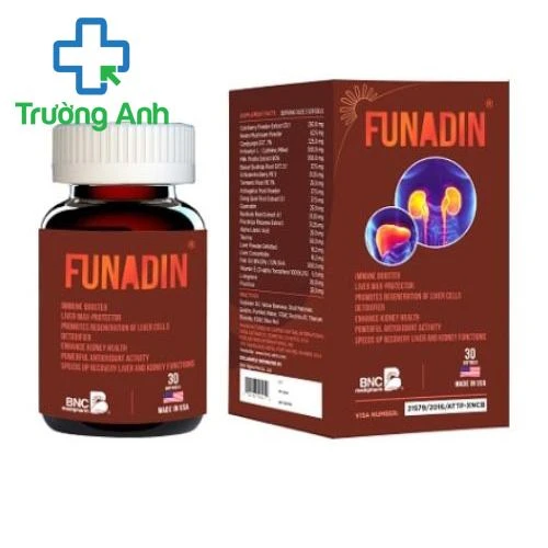 Funadin - Tăng cường tái tạo cấu trúc gan, giải độc gan hiệu quả