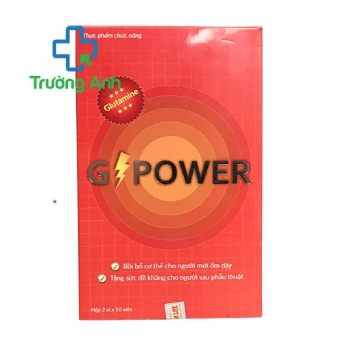 Thực phẩm bảo vệ sức khỏe G POWER