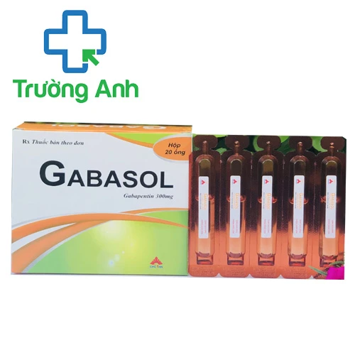 Gabasol 300mg CPC1HN - Thuốc điều trị co giật cục bộ