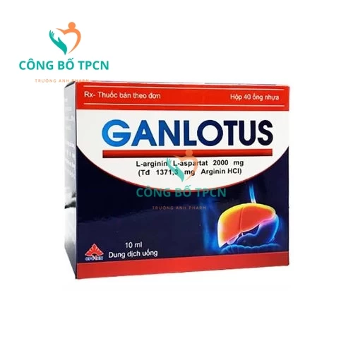 Ganlotus CPC1 HN - Thuốc điều trị suy giảm chức năng gan hiệu quả