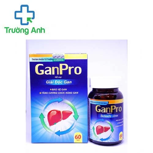 GanPro - Hỗ trợ tăng cường chức năng gan, bảo vệ gan