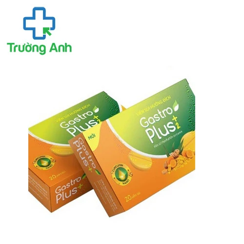 Viên sủi Curcumin đích Gastro Plus 2 - Hỗ trợ điều trị viêm loét dạ dày hiệu quả
