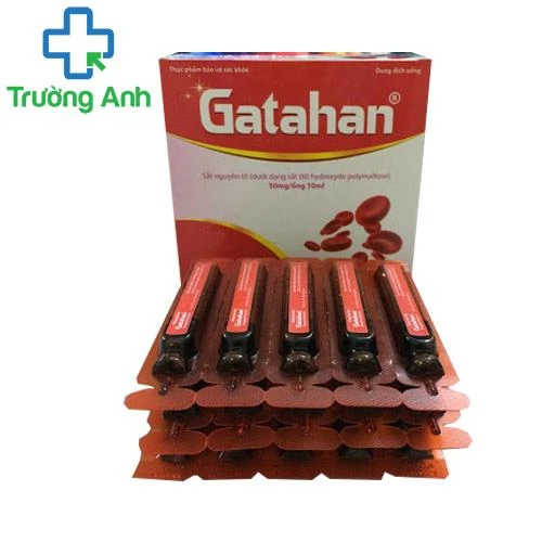 Gatahan - Bổ sung sắt cho cơ thể, giảm thiếu máu do thiếu sắt