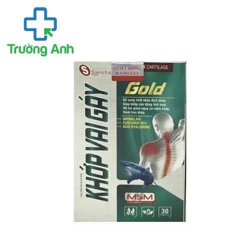 Khớp Vai Gáy Gold - Giúp giảm đau khớp, khô khớp, cứng khớp