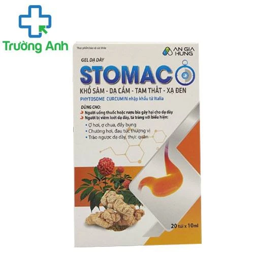 Gel Dạ dày Stomaco - Bảo vệ niêm mạc dạ dày, giảm axit dịch vị