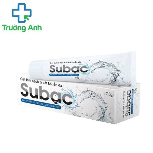 Gel làm sạch và sát khuẩn da Subạc - Giúp tái tạo da, mờ sẹo