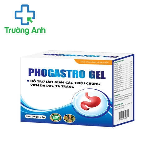 Phogastro Gel - Hỗ trợ điều trị viêm loét dạ dày, tá tràng