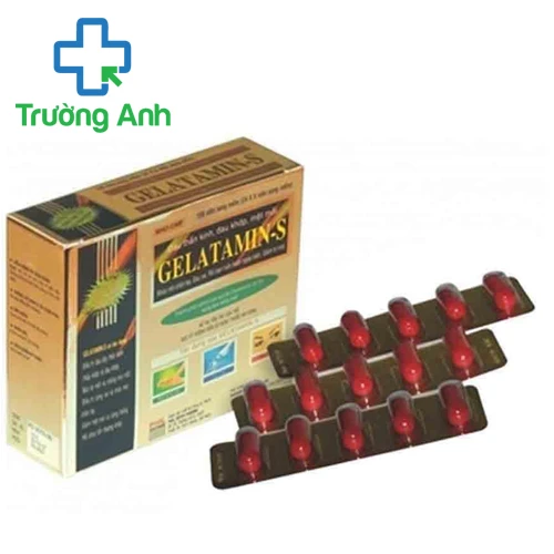 Gelatamin-S - Thuốc bổ sung vitamin và khoáng chất cho cơ thể