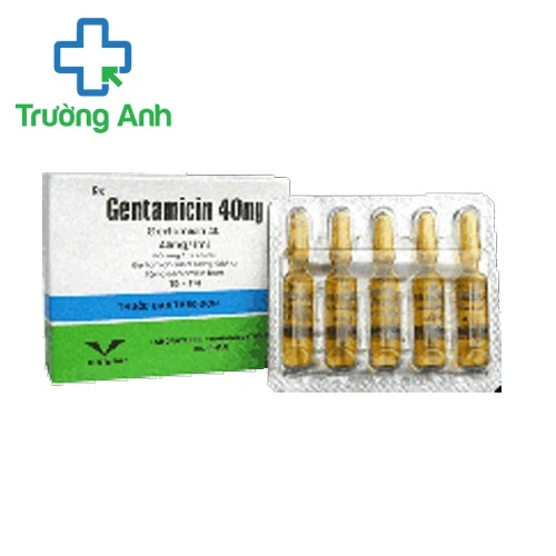 Gentamicin-40mg - Thuốc điều trị nhiễm khuẩn hiệu quả của Bidiphar
