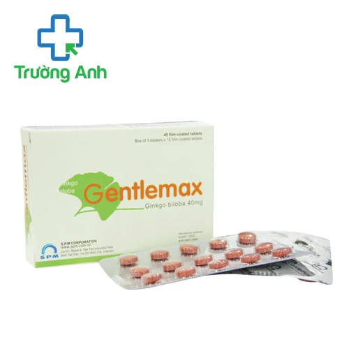 Gentlemax 40mg Medisun - Thuốc điều trị thiểu năng tuần hoàn não