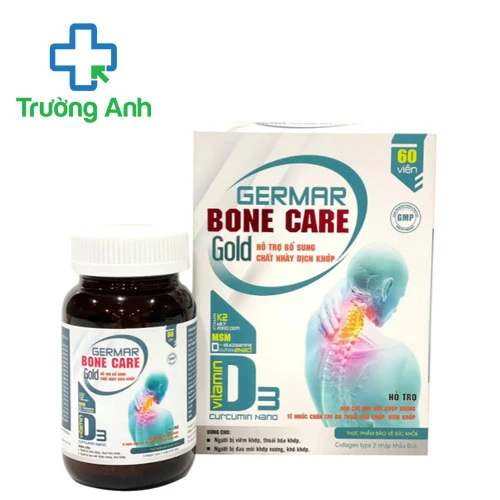 Germar Bone Care Gold – Hỗ trợ bổ sung dưỡng chất cho khớp