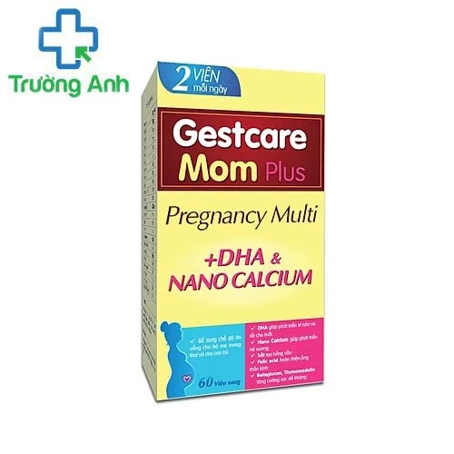 Gestcare mom Plus - Gúp bổ sung chế độ ăn uống cho bà bầu