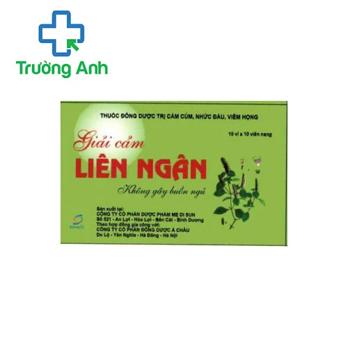 Giải cảm liên ngân Medisun - Viên uống giảm đau nhức, cảm lạnh hiệu quả