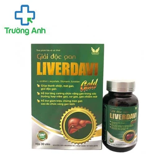 Giải độc gan Liverdavi Gold - Hỗ trợ giúp thanh nhiệt, mát gan