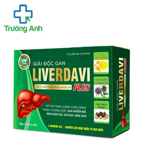 Giải độc gan Liverdavi - Hỗ trợ thanh nhiệt, giải độc gan