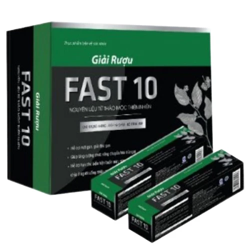 Giải Rượu Fast 10 - Hỗ trợ giảm tác hại của rượu