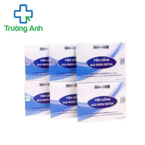 Viên Uống Giải Rượu Detox - Hỗ trợ giải độc gan, bảo vệ gan