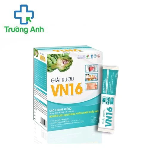 Giải rượu VN16 - Hỗ trợ hạn chế biểu hiện buồn nôn, nôn