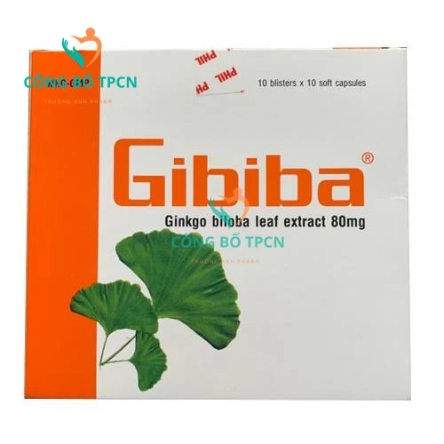 Gibiba - Giúp tăng cường tuần hoàn máu não, cải thiện trí nhớ