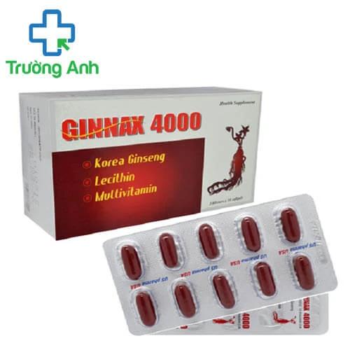 Ginnax 4000 - Giúp bồi bổ cơ thể, nâng cao sức khỏe hiệu quả
