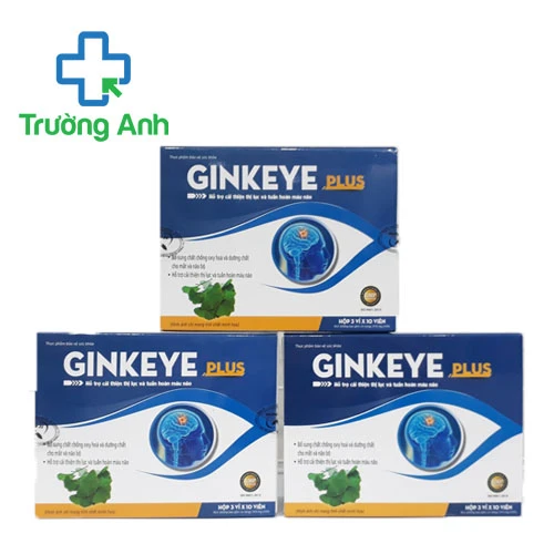 Ginkeye Plus - Bổ sung chất chống oxy hóa, dưỡng chất cho mắt và não bộ