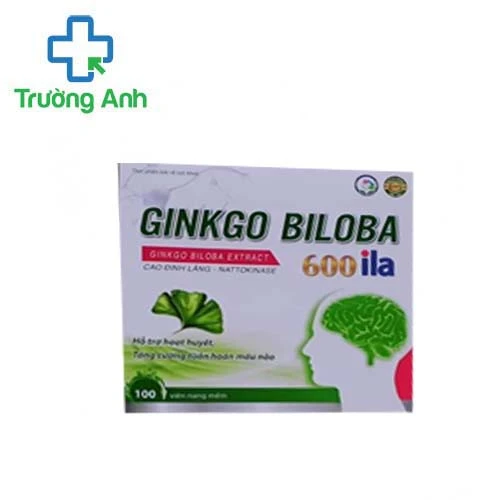 Ginkgo Biloba 600 ila - Giúp tăng cường trí nhớ, giảm stress