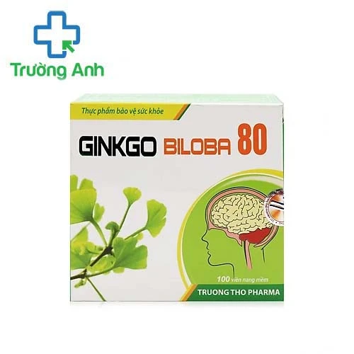 Ginkgo Biloba 80 - Giúp hỗ trợ tăng cường tuần hoàn não