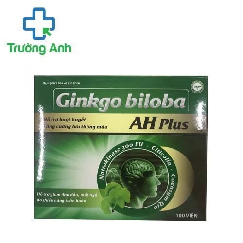 Ginkgo biloba AH Plus - Hỗ trợ tăng cường lưu thông máu