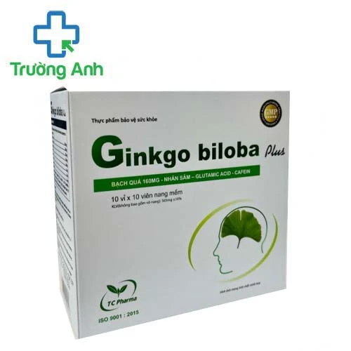 Ginkgo Biloba Plus - Hỗ trợ giảm thiểu năng tuần hoàn não