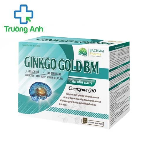 Ginkgo Gold BM - Giúp tăng cường tuần hoàn máu não