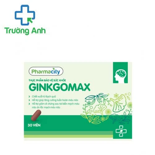 Ginkgo Max - Giúp tăng cường lưu thông khí huyết