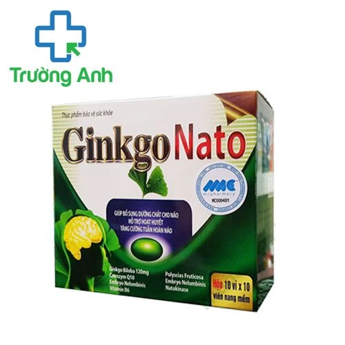 Ginkgo Nato - Giúp phòng ngừa tai biến mạch máu não hiệu quả