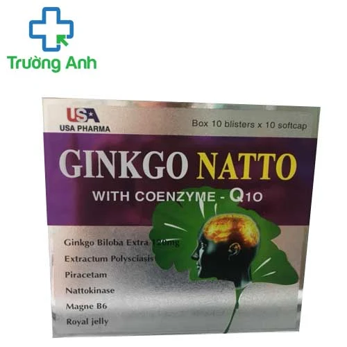 Ginkgo Natto with Coenzyme Q10- Tăng cường tuần hoàn não hiệu quả
