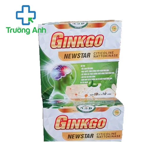 Ginkgo Newstar Citicoline Nattokinase - Làm tan cục máu đông